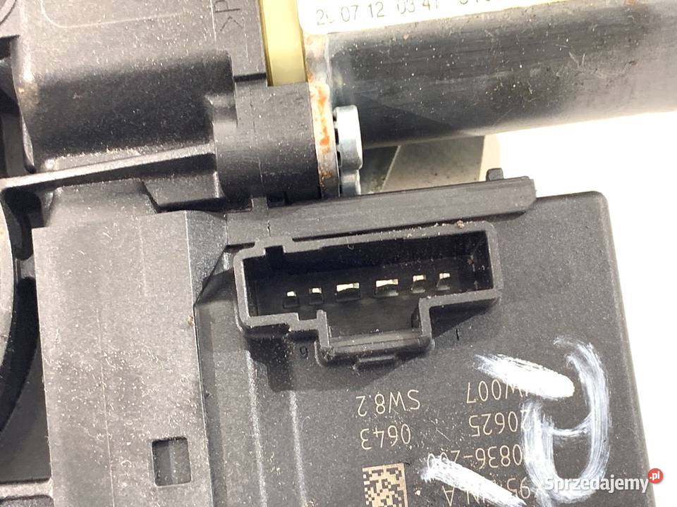 PODNOŚNIK SZYBY PRAWY PRZÓD RENAULT SCENIC III