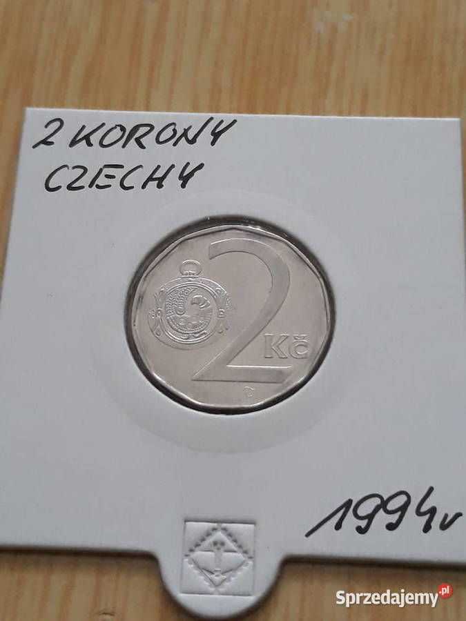 2 Korony Czechy 1994 r Konin sprzedam