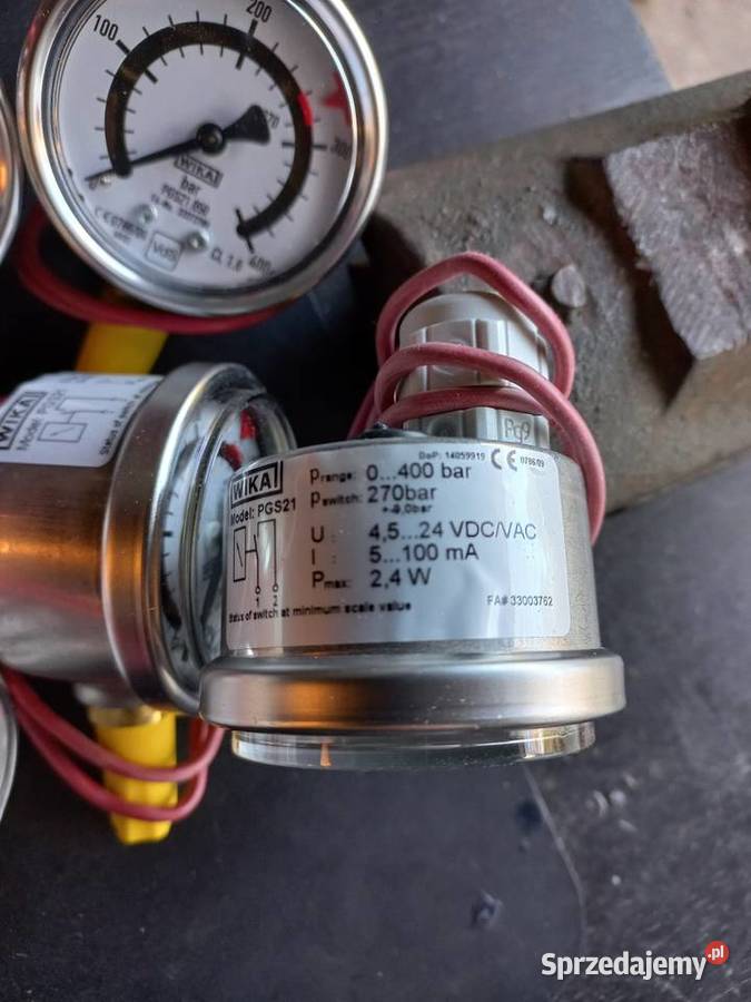 Manometr wika mazowieckie Warszawa sprzedam