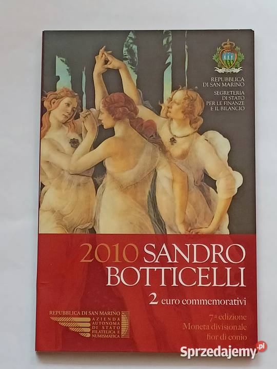 San Marino 2 Euro Okolicznościowe 2010r UNC mazowieckie Siedlce
