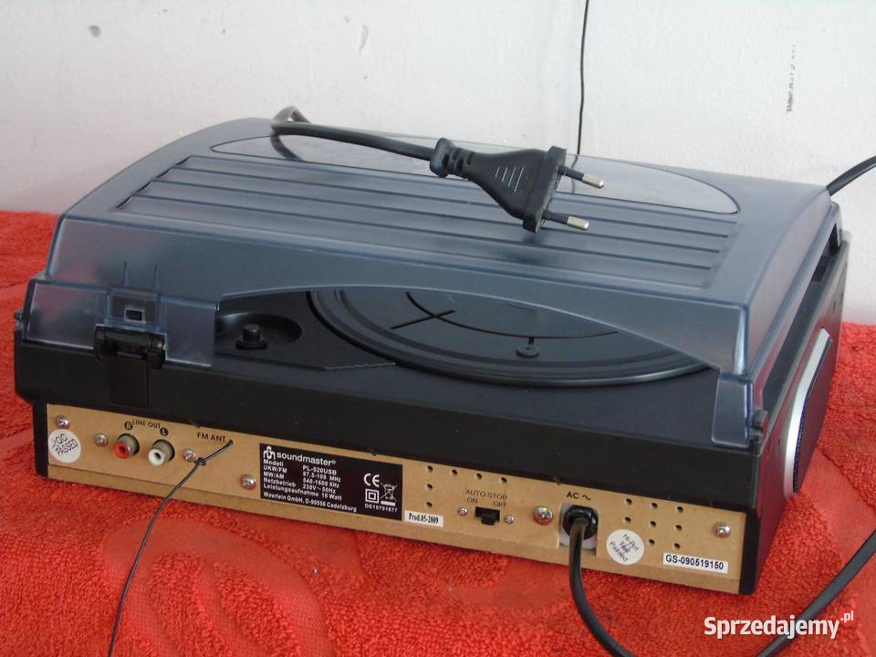 Gramofon igła radio USB mp3 REC wzmacniacz podkarpackie