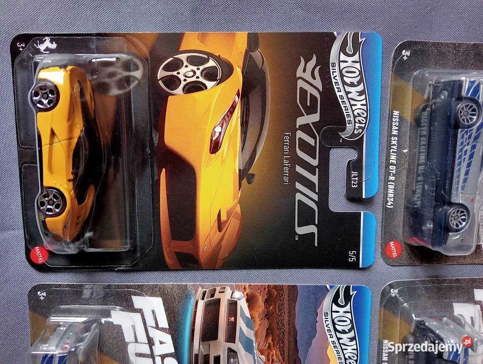 Hot Wheels zestaw Nissan Skyline GTR Ferrari
