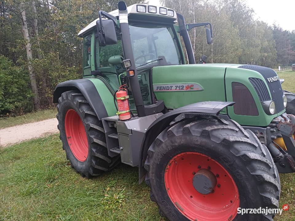 Fendt 712 Vario 2005 TMS Pneumatyka Przedni WOM podlaskie Krypno Kościelne