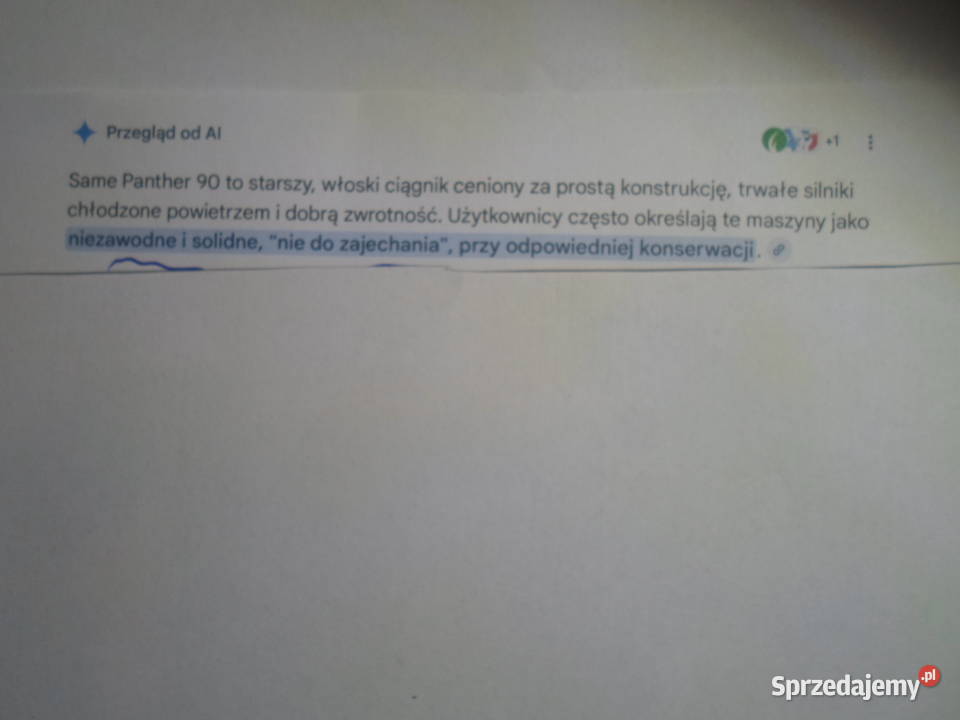 Same panter ciagnik Kolno