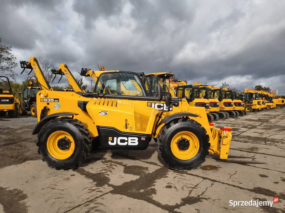 ŁADOWARKA TELESKOPOWA 95 METRA JCB CAT MANITOU Krotoszyn