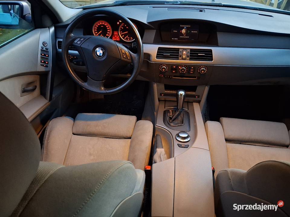 Bmw e 60 e 61przed lift części titansilber 3547 pomorskie Brusy sprzedam