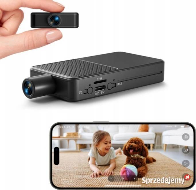 Kamera mini HD WiFi bezprzewodowy monitoring Kamery Olszyna