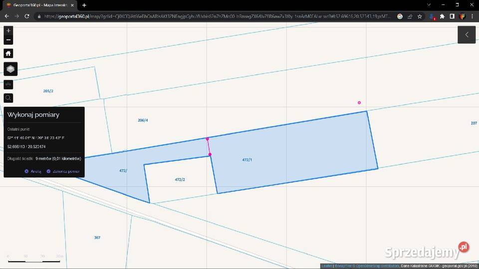 Sprzedam Działkę budowlana Kondrajec