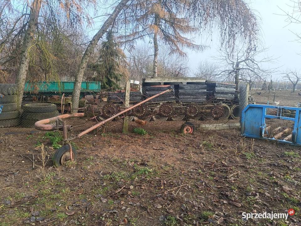 Grabiarka przetrząsarka do siana słomy 5 gwiazd