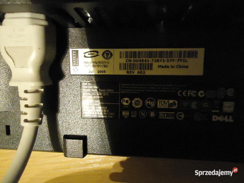 MONITOR LCD 17 CAL DELL E173FPf małopolskie Nowy Sącz