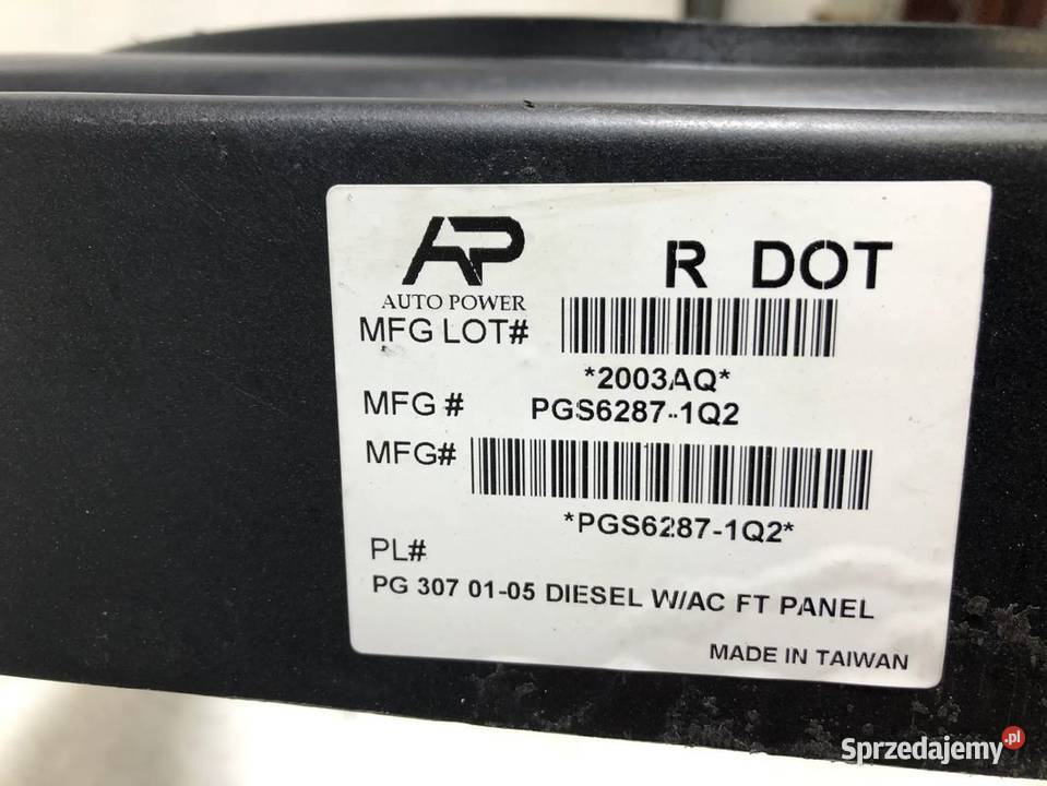 PEUGEOT 307 3 032001092005 Podmodel 20 HDi 66kW Skarżysko-Kamienna