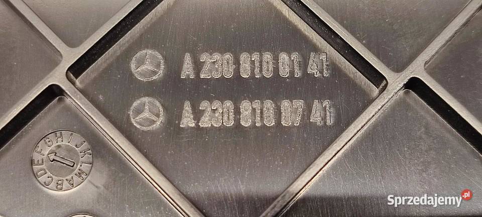 MERCEDES SL R230 SCHOWEK TYLLNY LEWY A2308100741 osobowe