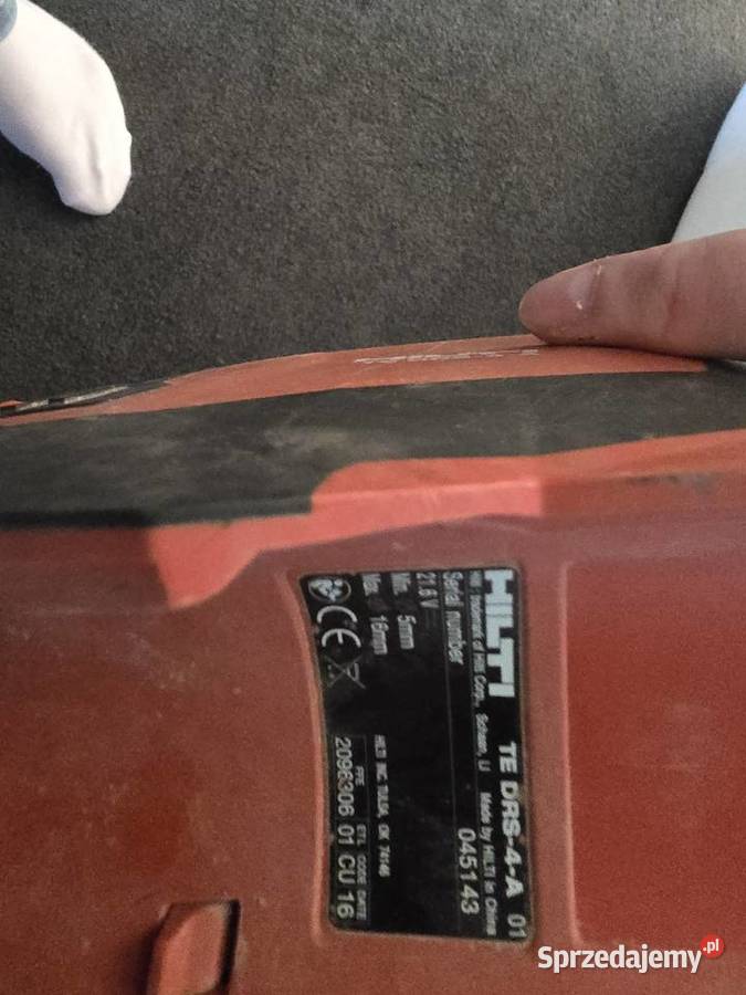 Hilti TE 4A22 Wiertarka Dom i Ogród Krzewina