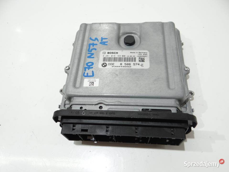 KOMPUTER STEROWNIK SILNIKA BMW X5 E70 N57S Strzyżewice