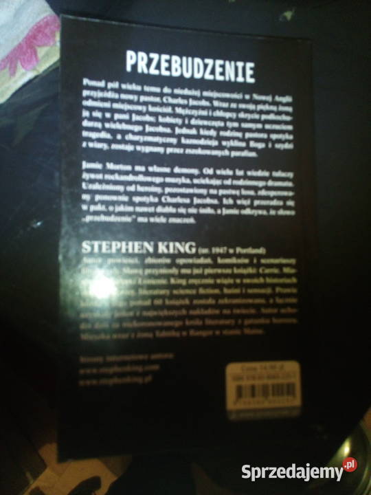 PRZEBUDZENIE Stephen King Warszawa