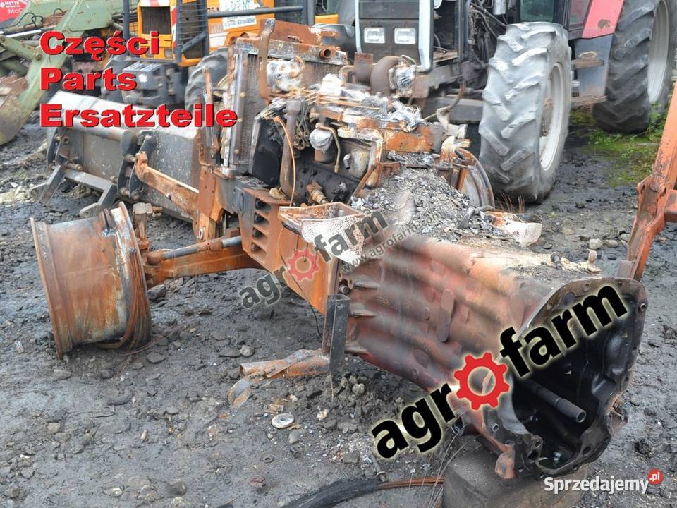 Case 5150 części skrzynia biegów silnik oś Byków sprzedam