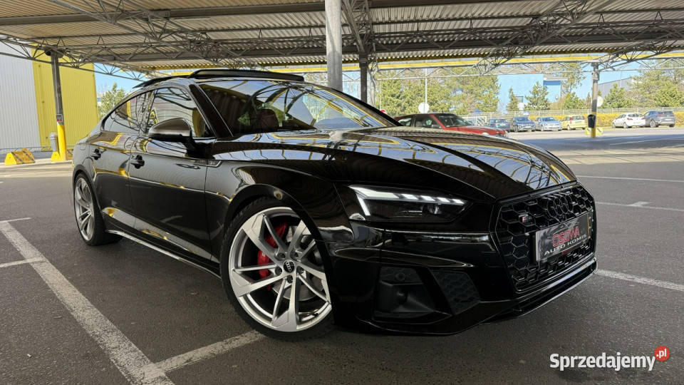 Audi S5 Sportback 30tfsi 353 black edytion łopatki zmiany biegów pomorskie Gdańsk