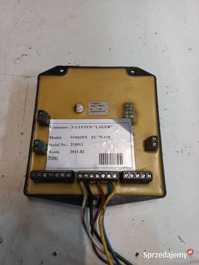 Płytka sterująca sterownik winda Zepro Przykona