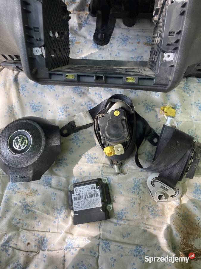 Vw caddy kpl deska konsola airbag sensor wielkopolskie Wolsztyn