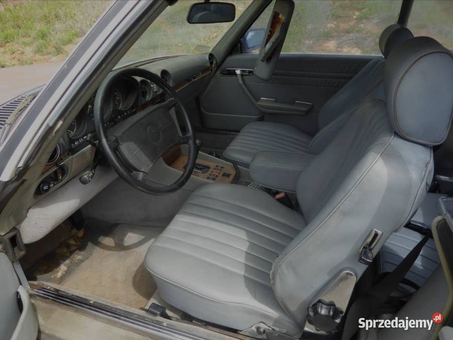 Mercedes 560sl r107 łódzkie Krajanka