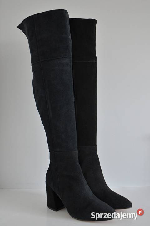 MEGA STYLOWE muszkieterki kozaki kolano ZIGN