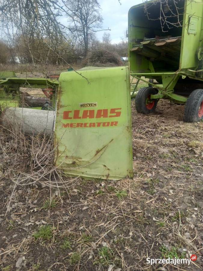 Class mercator kombajn na czesci uszkodzony mazowieckie Rzeczniów