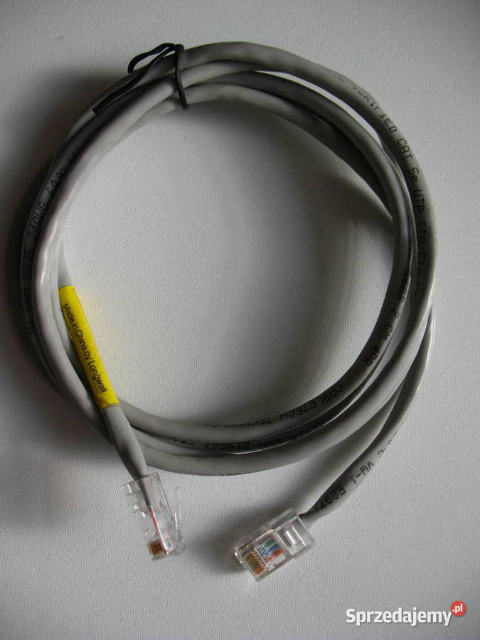Kabel sieciowy LAN FTPUTP skrętka RJ45 Cat5e STC Olsztyn sprzedam