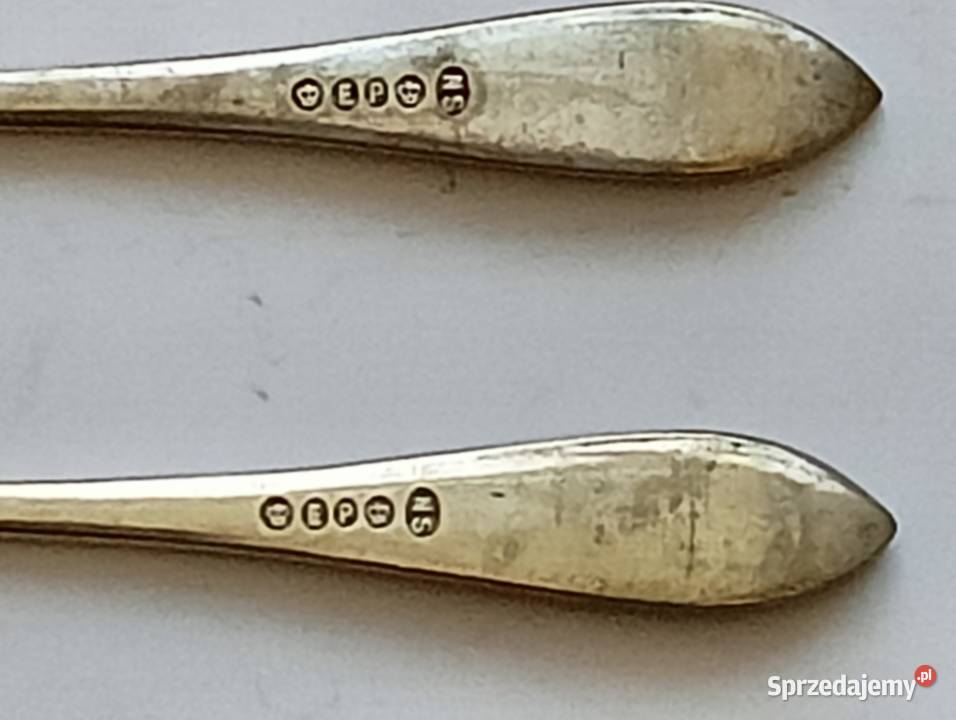Stary angielski komplet łyżeczek do kawy EP małopolskie sprzedam