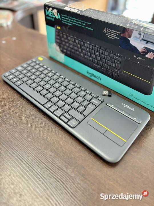 Klawiatura bezprzewodowa Logitech K400 Plus z Elbląg
