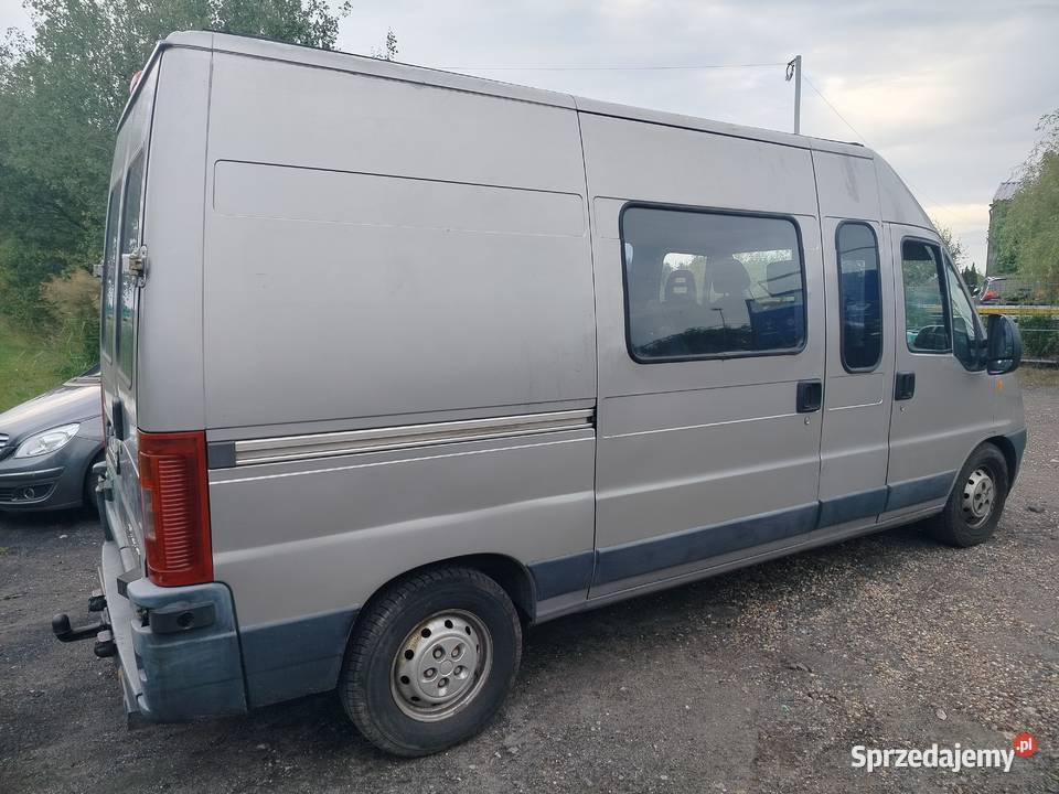 FIAT DUCATO 28JTD 128 hak 9 osobowy blacharka OK