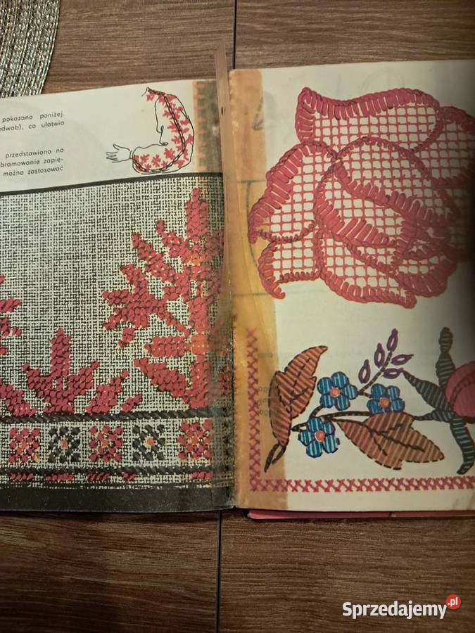 książka z 1975r haft modny Jadwiga Turska stan Sandomierz sprzedam
