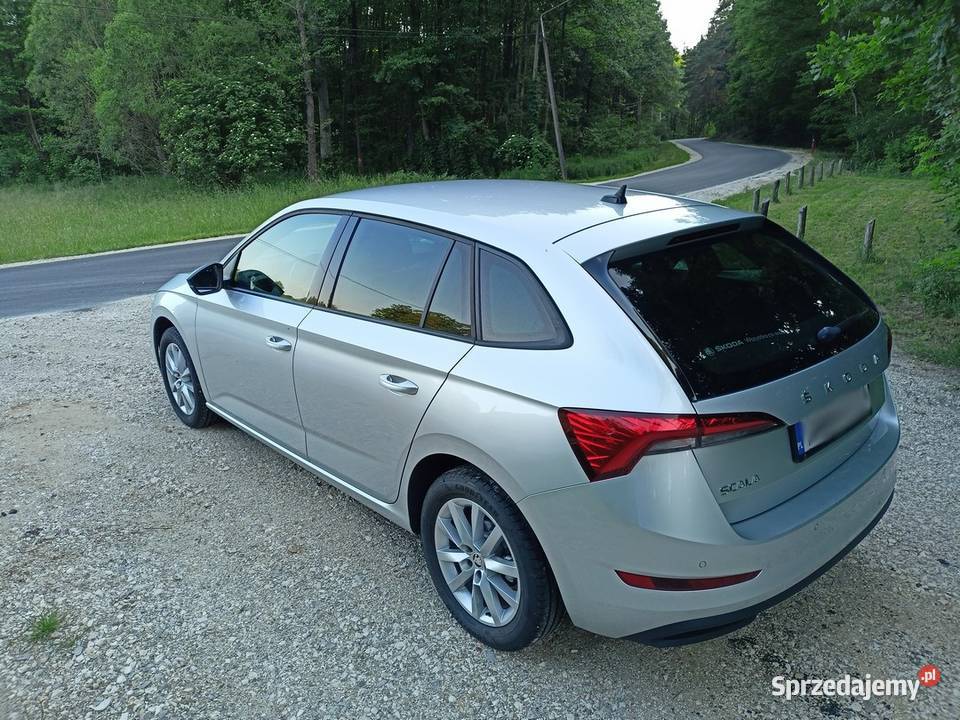 Skoda Scala 10 TSI Ambiton 1WŁ Salon 2021r Czosnów sprzedam