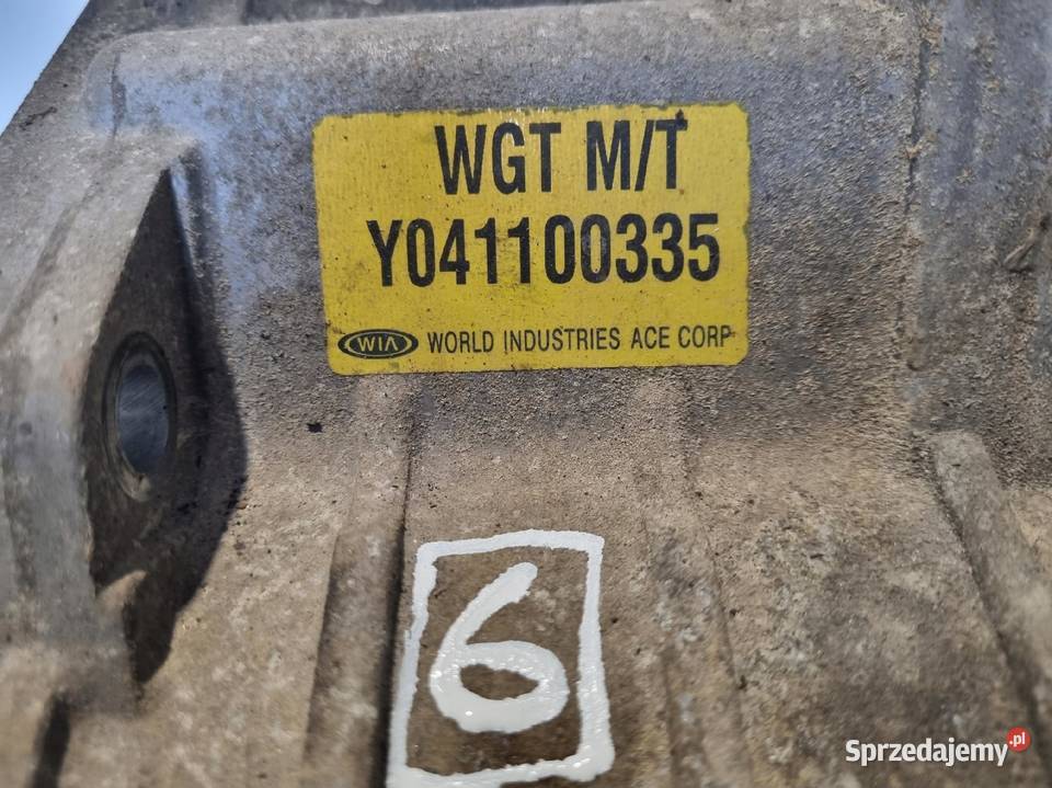 REDUKTOR SKRZYNI BIEGÓW Kia Sportage II 20 CRDI osobowe Chełm