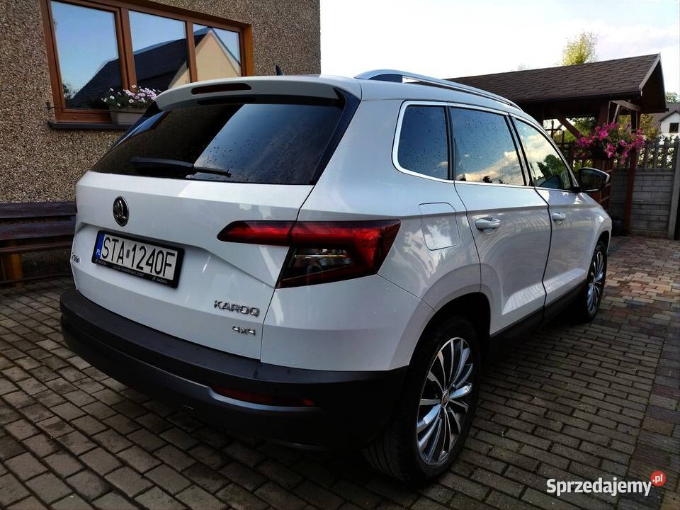 Skoda Karoq Bezwypadkowa Najbogadsza Wersja asystent parkowania śląskie