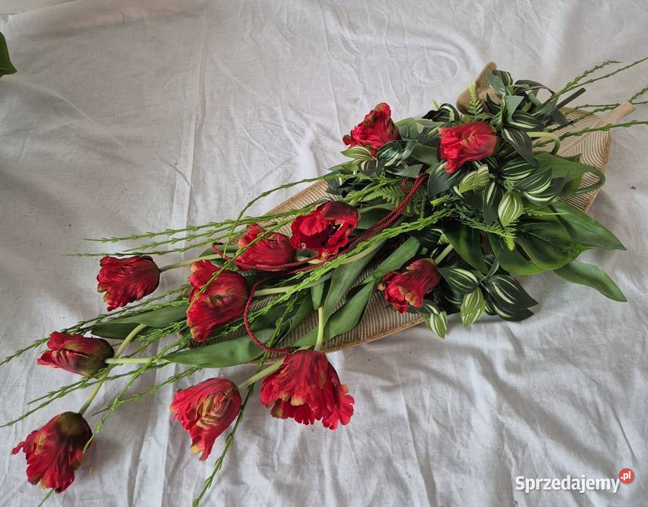 Dekoracja nagrobna stroik kompozycja na cmentarz wielkopolskie Pleszew