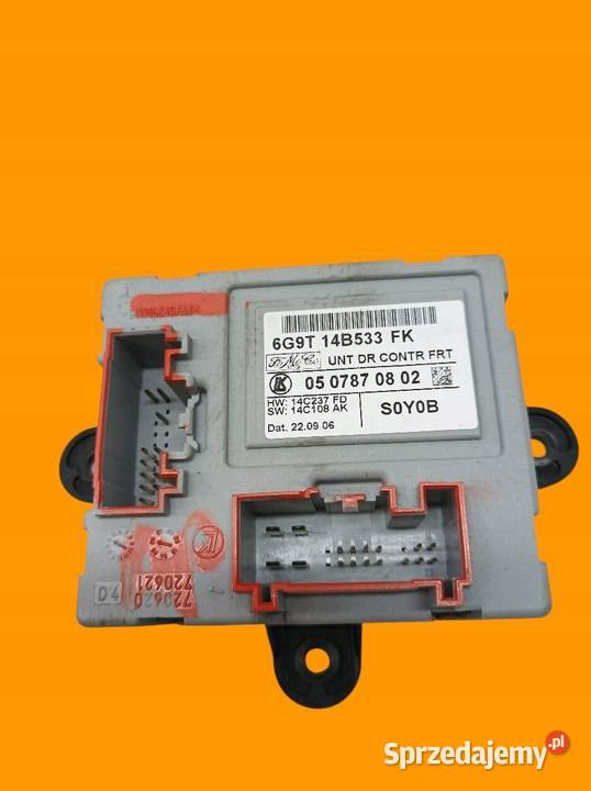 MODUŁ DRZWI 6G9T14B533FK Ford Galaxy Mk3 2006