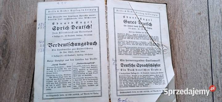 Fremdwrterbuch 9 niemiecki słownik wyrazów Andrychów