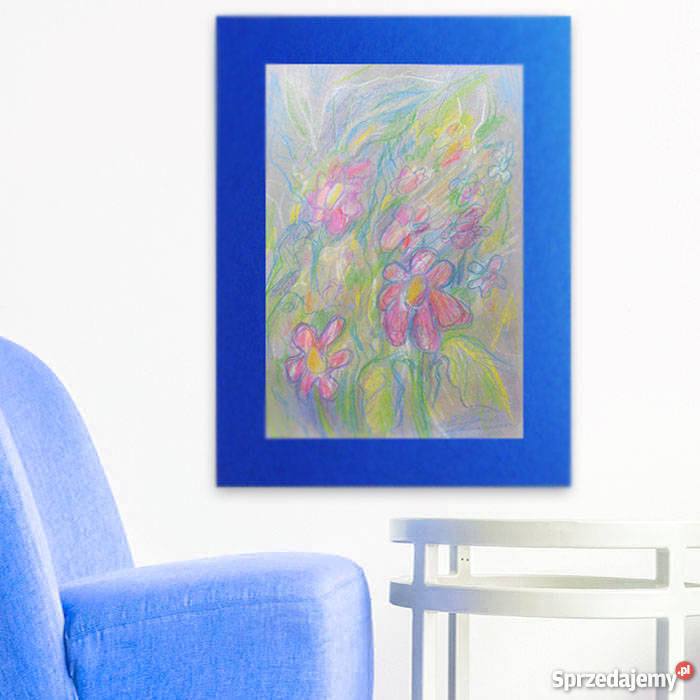 ładny rysunek do pokojukwiaty obrazekobrazek z odcienie fioletowego Katowice