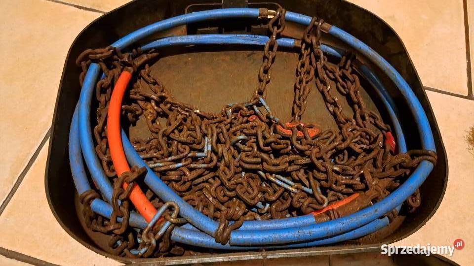 Łańcuchy śniegowe na koła osobowe nowe Leszno