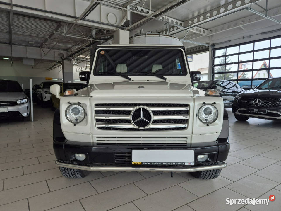 Mercedes G 500 W463 1992 podgrzewane fotele Giżycko