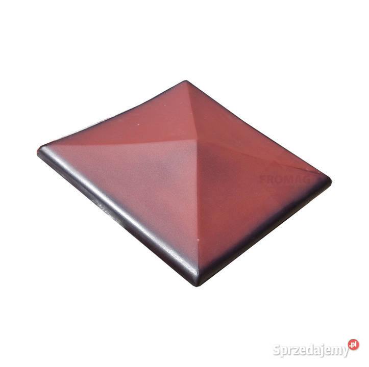 Daszki klinkierowe na słupek 38x38 klinkier Kielce