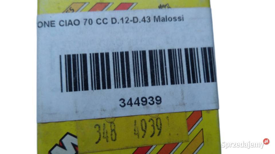 TŁOK MALOSSI SPORT 438 mm PIAGGIO VESPA CIAO SI Bielsk Podlaski