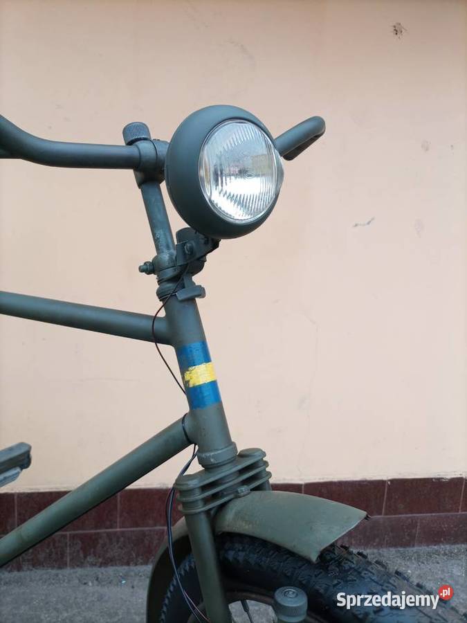 Zabytkowy Szwedzki Rower Wojskowy Monark Konin