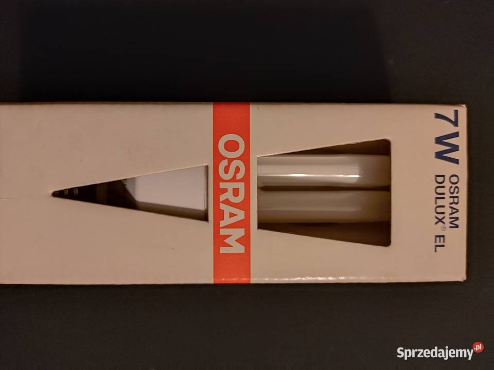 Żarówka energo oszczedna OSRAM DULUX EL 7 w Skawina