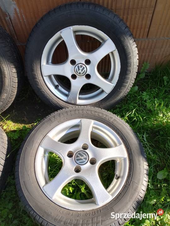Felgi aluminiowe całe koła VW oryginał 14 14 Kluczbork