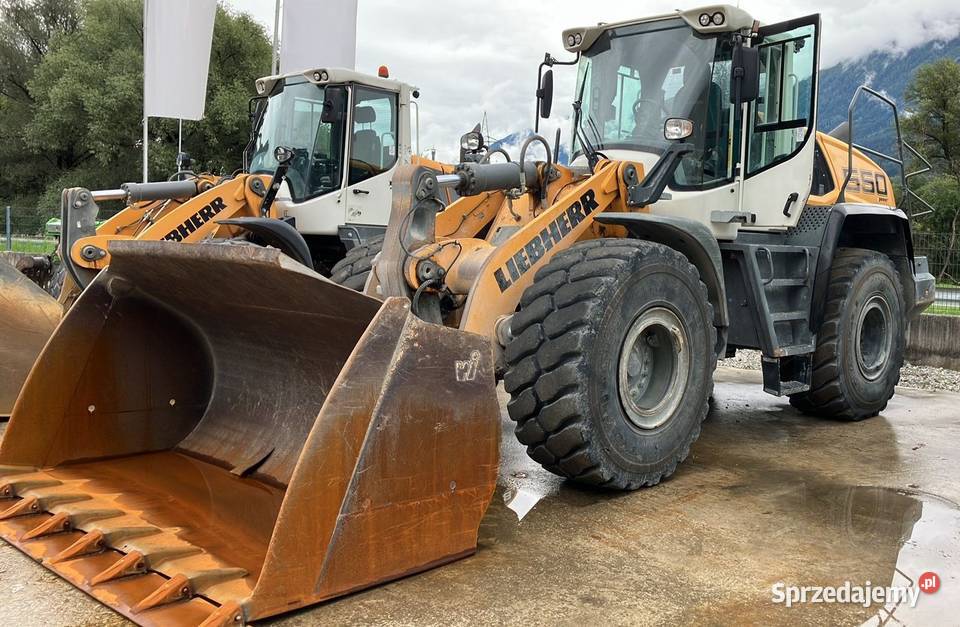 Ładowarka kołowa Liebherr L 550 2019 nie Jeziorko