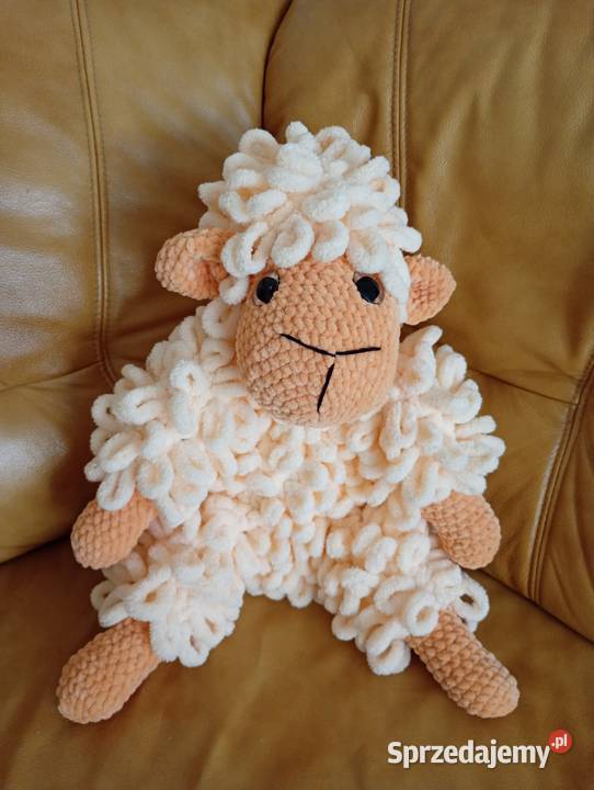 Maskotka pluszowa owieczka kremowa mazowieckie Siedlce