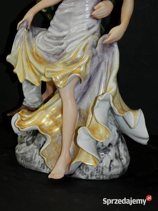 Roceram porcelana grupa figuralna Walc 2 kolory Środa Wielkopolska