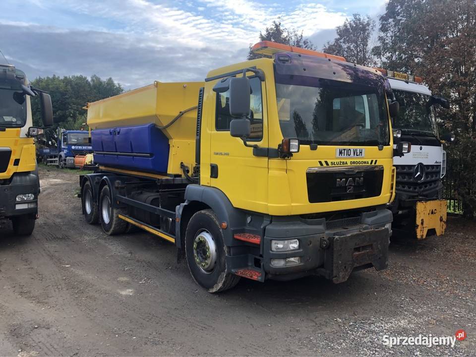 Man tgm 26340 6x4 euro 5 piaskarka solarka Ropczyce sprzedam