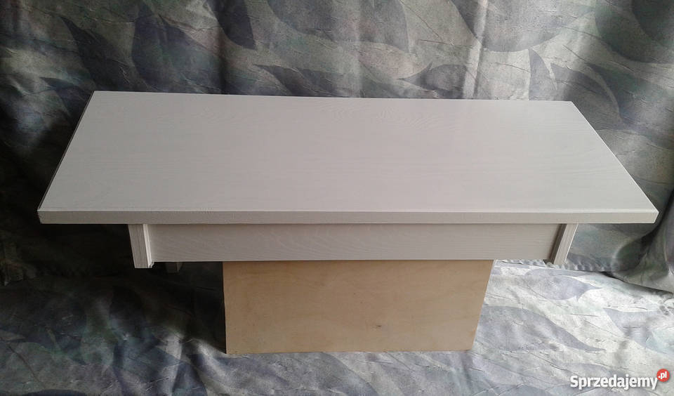 Drewniana półka biała Szczecin sprzedam